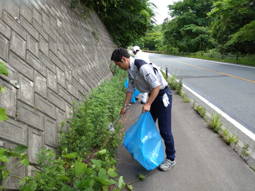 宮城県　仙台市　建設会社　建築　施工管理　工務店　求人　社会貢献清掃　社会貢献　社会貢献活動　地域貢献　国道48号線　作並