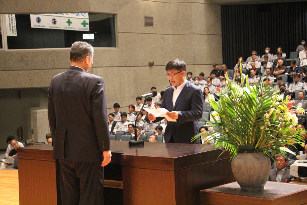 宮城県　仙台市　建設会社　建築　施工管理　工務店　求人　募集中　中途採用　新卒採用　安全大会　安全衛生推進大会　日立システムズホール仙台